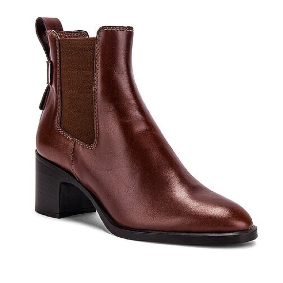 See By Chloe Annylee Boots Rust & Copper Brown Leather - Picture 3 of 9